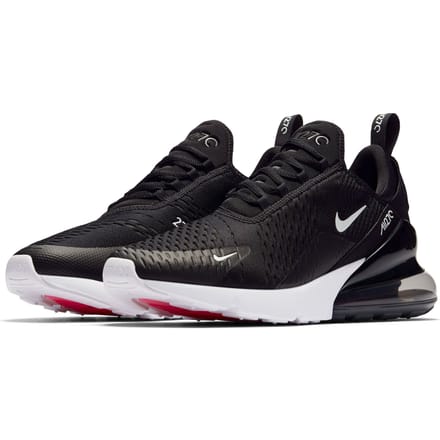 Air Max 270 Lage herenschoen Zwart/antraciet/wit/zonnerood