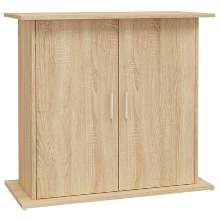 vidaXL - Aquariumstandaard - Sonoma - Eiken - 81x36x73 - cm - Bewerkt - Hout