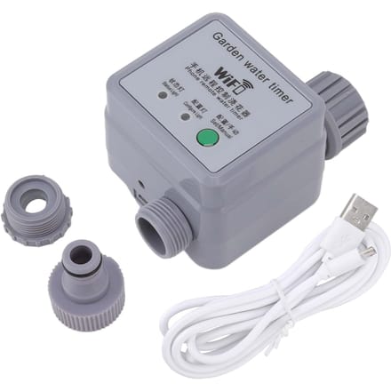 Slimme Sproeier Watertimer Automatische Besproeiing Afstandsbediening USB Voeding Besproeiingstimer voor gray
