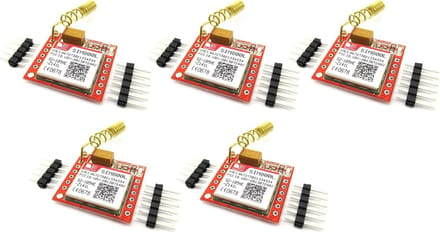 GSM GPRS Module - Quadband Antenne - IoT Projecten - 5 Stuks - 2.5cm x 2.3cm