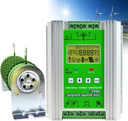 MPPT Laadregelaar - Hybride Controller - Energie Beheer - Boost MPPT Technologie - 12V 24V 48V - 8000W