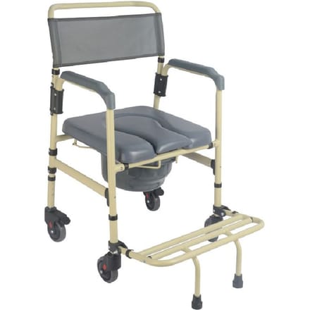 Ausilium Rolbare, opvouwbare toiletstoel 1