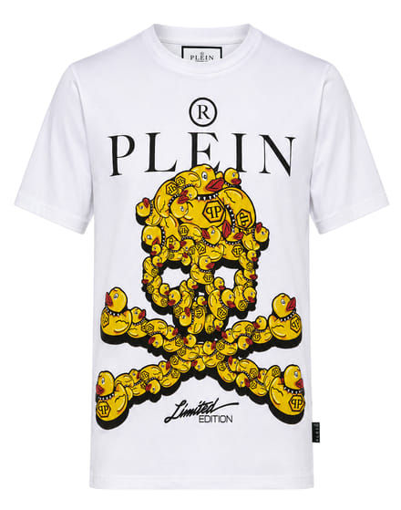 T-Shirt Met Ronde Hals En Korte Mouwen Skull
