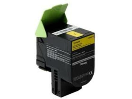 Lexmark 24B6010 - Ekstra High Yield - Geel - Lasertoner Geel