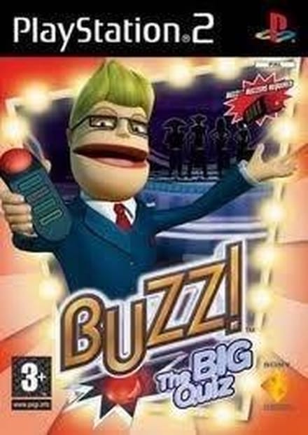 Buzz The Big Quiz (ps2 used game)