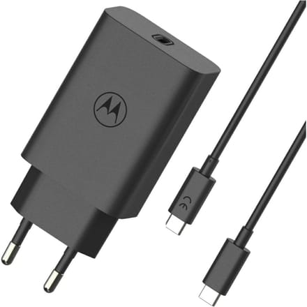 Motorola USB-oplader 68 W USB-C USB PD 3.0 Zwart USB Power Delivery (USB-PD)