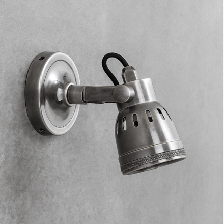 KS Verlichting Opbouwspot Indigo Antiek Zilver