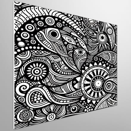 Kunstprint | Wanddecoratie | Forex | 75 × 75 cm
