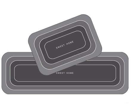 Home & Marker - 2 Stuks - Keukenmat - Antislip - Waterdicht - 120x40cm & 60x40cm - CHEFMAT