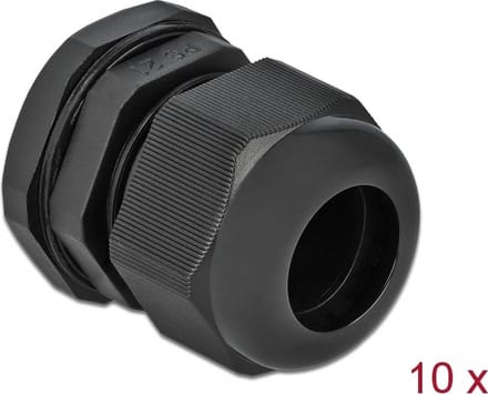 Kabelwartel PG21 10 stuks zwart