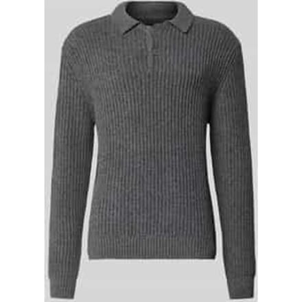 Gebreide pullover met kentkraag