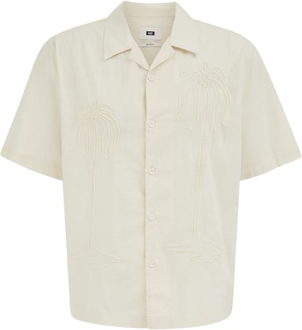 WE Fashion Heren relaxed fit overhemd met embroideries