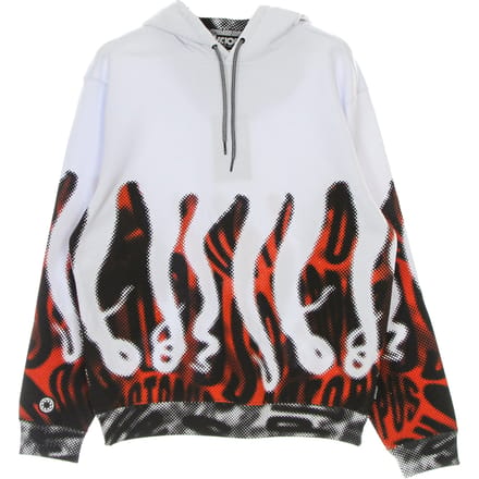 Lichtgewicht herensweatshirt met capuchon Halftone Sh Hoodie wit
