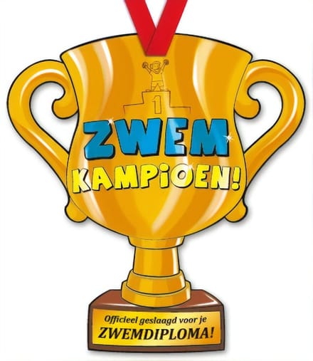 Paper Dreams | Kartonnen Trofee | Zwemkampioen!