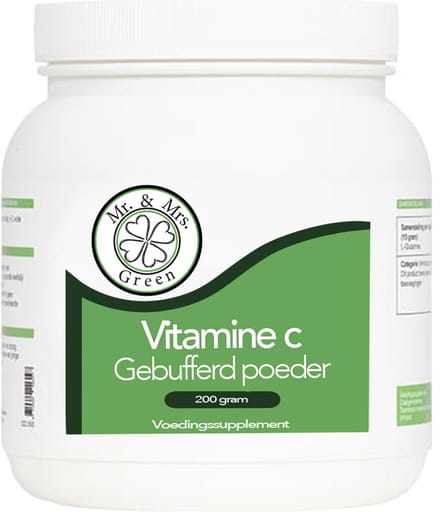 Gebufferde Vitamine C, in poedervorm - 200gr