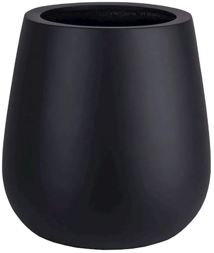 Plantenpot Vermont | Black - Zwart | Ø66 x H67 cm