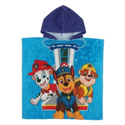 Katoenen poncho Educa Borras Paw Patrol
