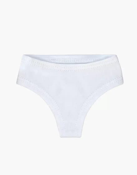 Minikane Poppenkleding Witte Onderbroek 47 cm