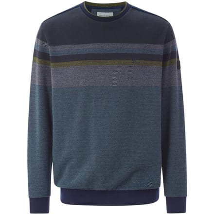 Babista herren Sweatshirt - 52/54 - donkerblauw - Plus Size