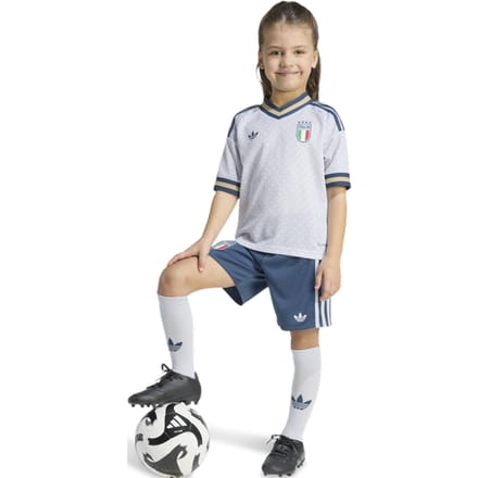 Adidas Italy Truien/Replica's Peuter - Blauw - Maat 93 - 98 CM - Poly Mesh