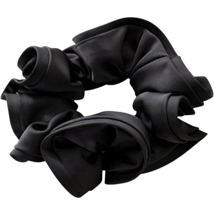 Namiso Aura-Satin Scrunchie Black 1 st