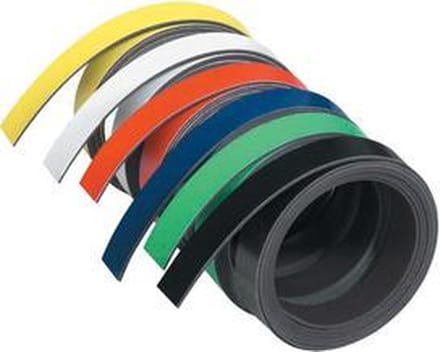 FRANKEN magneetband, (L)1.000 x (D)20 mm x (H)1 mm, oranje