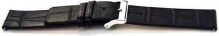 Horlogeband I145 Croco Zwart 24x24 mm
