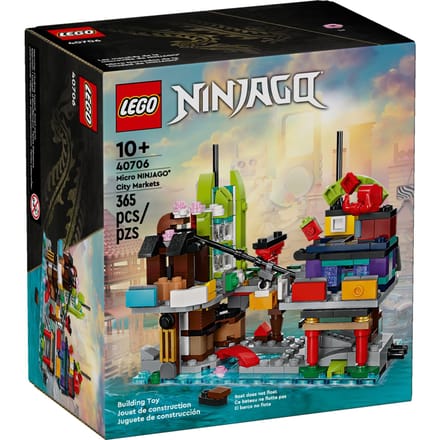 LEGO 40706 Ninjago - Micro Ninjago Stadsmarkten
