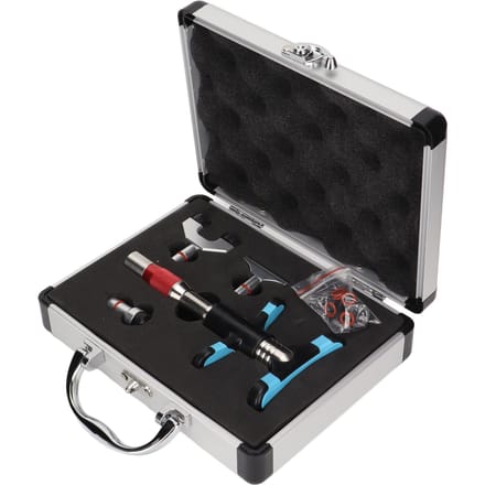 Professioneel handmatig chiropractisch hulpmiddel met 10 standen, instelbare wervelmassage, goudkleurig. rood
