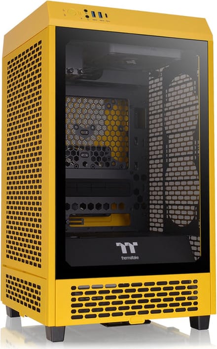 Thermaltake CA-1X9-00S4WN-00 computerbehuizing Mini Tower Geel