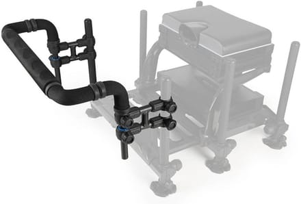 3D-R Opvouwbare Hengelsteun met Dubbele Knikkel, Universele Pasvorm