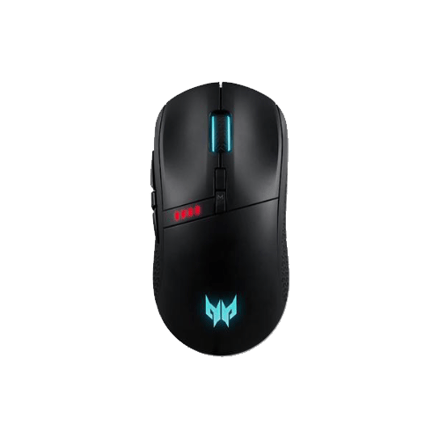 Acer Predator Cestus 350 muis Gamen Rechtshandig RF Wireless + USB Type-C Optisch 16000 DPI