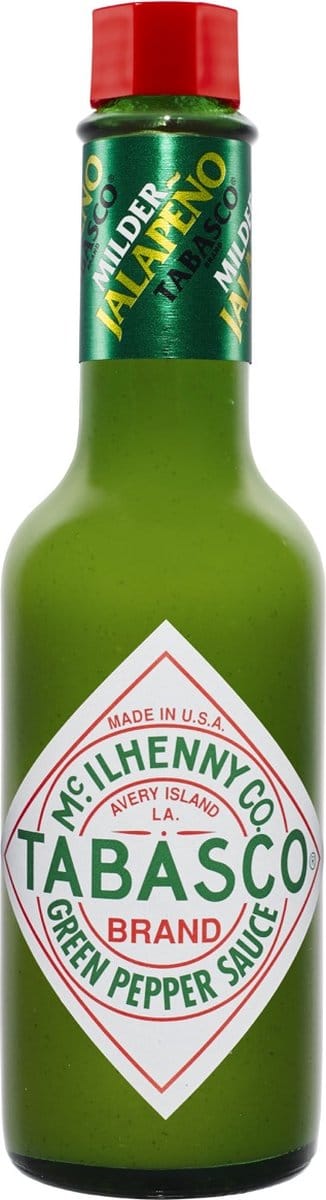 TABASCO® Groene Jalapeño pepersaus mild - voor salades en taco's
