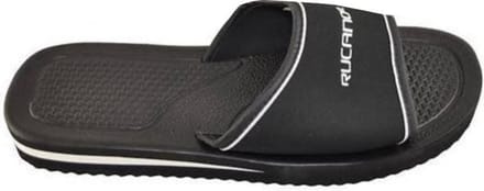 Rucanor Badslippers Santorini Unisex Zwart Maat 43