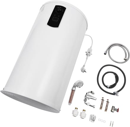 Elektrische Boiler - Warmwaterketel - Direct Warm Water - Snelle Verwarming - 120 Liter - Wit
