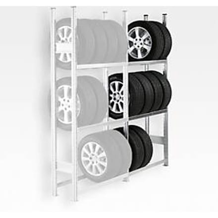 Bandenstelling SSI Schäfer R3000, Aanbouwstelling, B 2019 mm