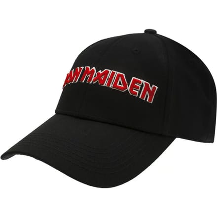 Iron Maiden - Logo Baseball pet - Zwart