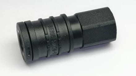 KN06 Serie kunststof snelkoppeling - G 1/4'' binnendraad - (afsluitkoppeling)
