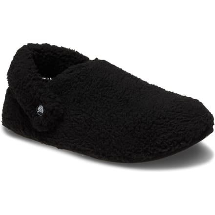 Crocs Classic Cozzzy Slipper Polyester Dames Zwarte Slippers