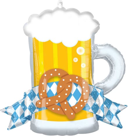 RIETHMULLER - Aluminium ballon bierfeest 66 cm
