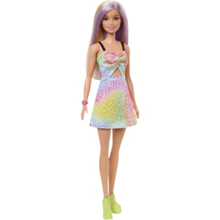 Barbie Fashionistas Pop - Blond - Tie-Dye Jurk - Pop
