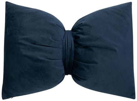 Strik Kussen Fluweel navy 40x60cm