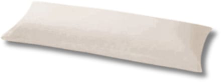 Beau Maison | Body Pillow Sloop Creme - 100% Perkaal Katoen - Lichaamskussensloop Creme - 40x145 cm