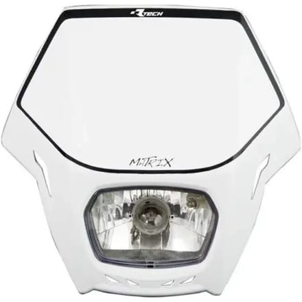 Motorfiets koplampplaat R-Tech Matrix RMASKBN00007