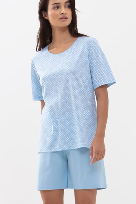 Pyjama kort Serie Emelie Dream Blue