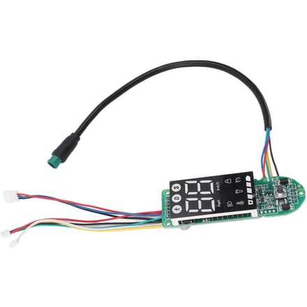 Elektrische Scooter Circuit Board ABS Waterdicht Elektrische Scooter Dashboard Circuit Board Vervanging black