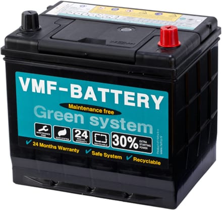 VMF Calcium SMF 12V 60Ah - Loodzuur - Startaccu - 56068B1