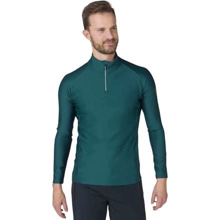 Rossignol Classique Fleece Met Halve Rits Groen L Man