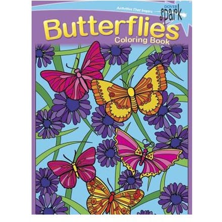 Spark -- Butterflies Coloring Book - Jessica Mazurkiewicz