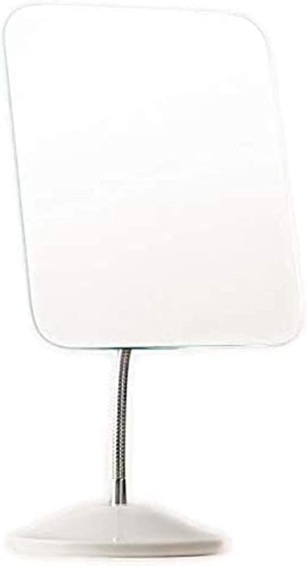 Make-up Spiegel - Vanity Spiegel Bureau Spiegel - Make-up Aanbrengen - Ultra-high-definition - 17x20cm - Wit
